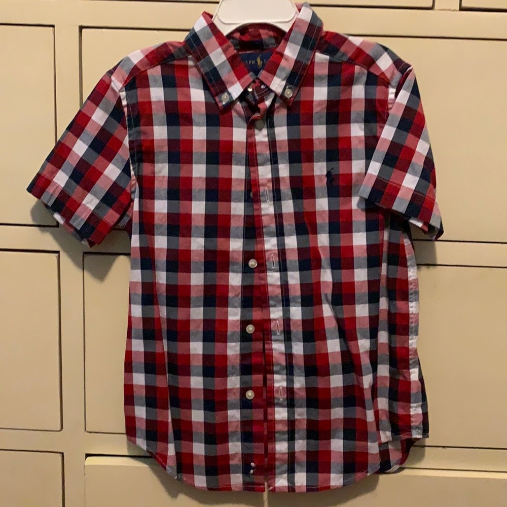 Ralph Lauren button-down polo shirt size 6